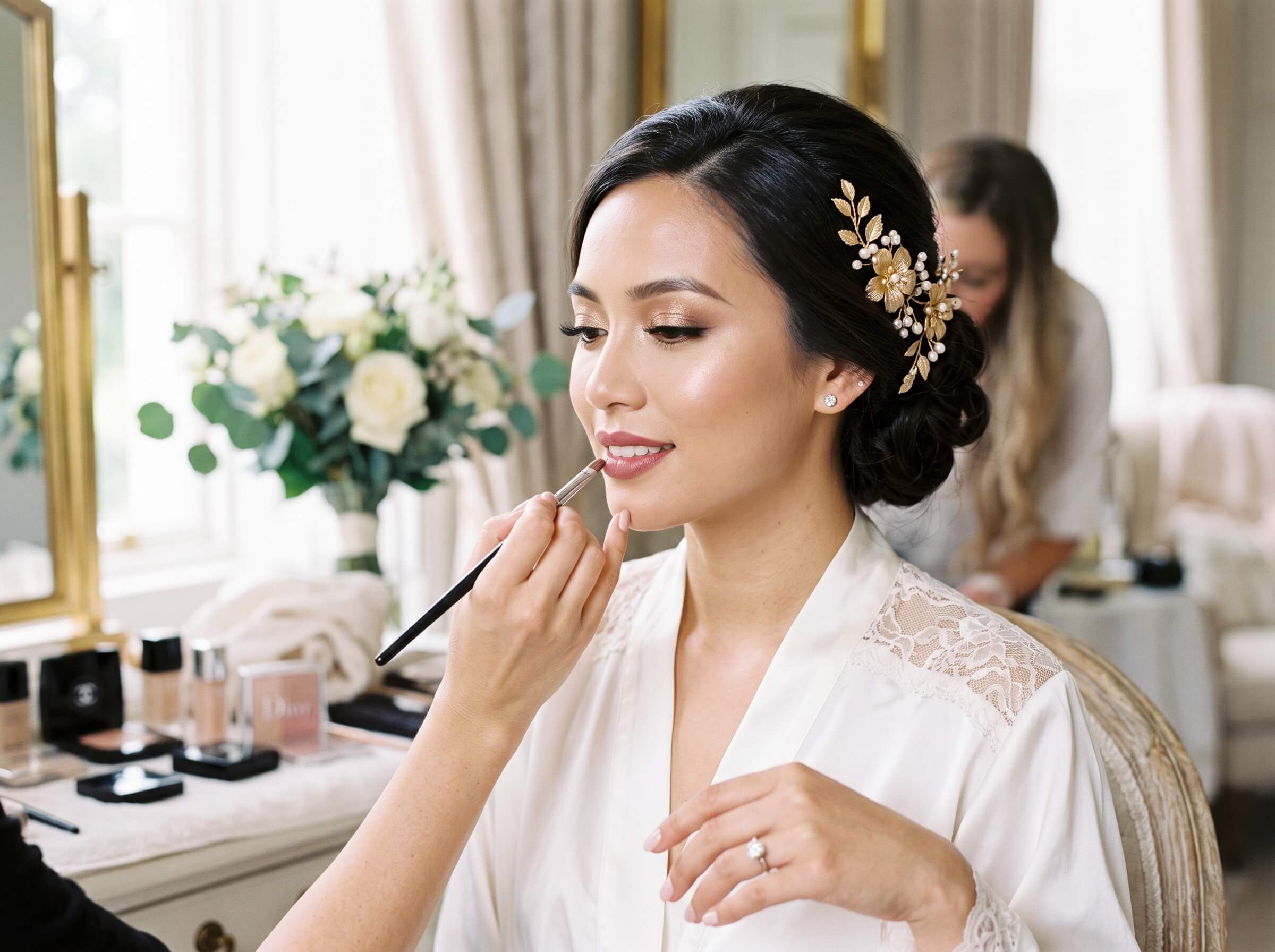 Bridal Dressing & Makeup